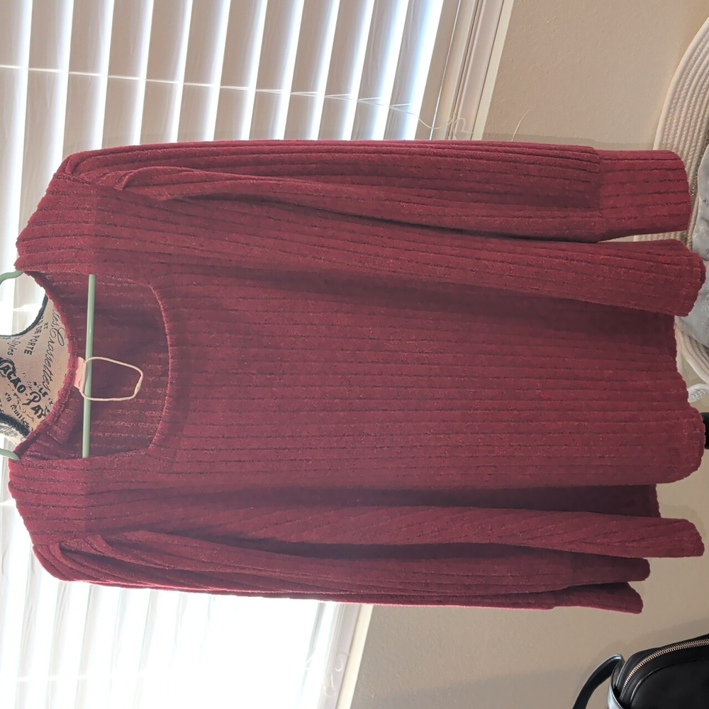 Wiholl Maroon Sweater